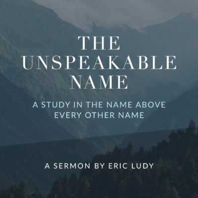 The Unspeakable Name