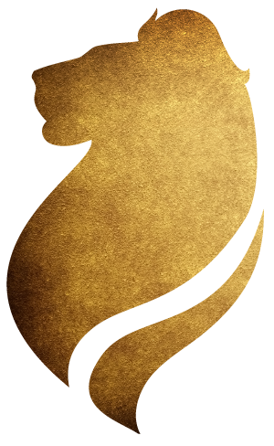 Bravehearted logo-gold lion-01