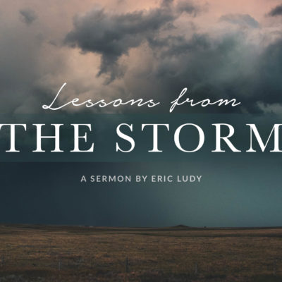 Lessons from the Storm