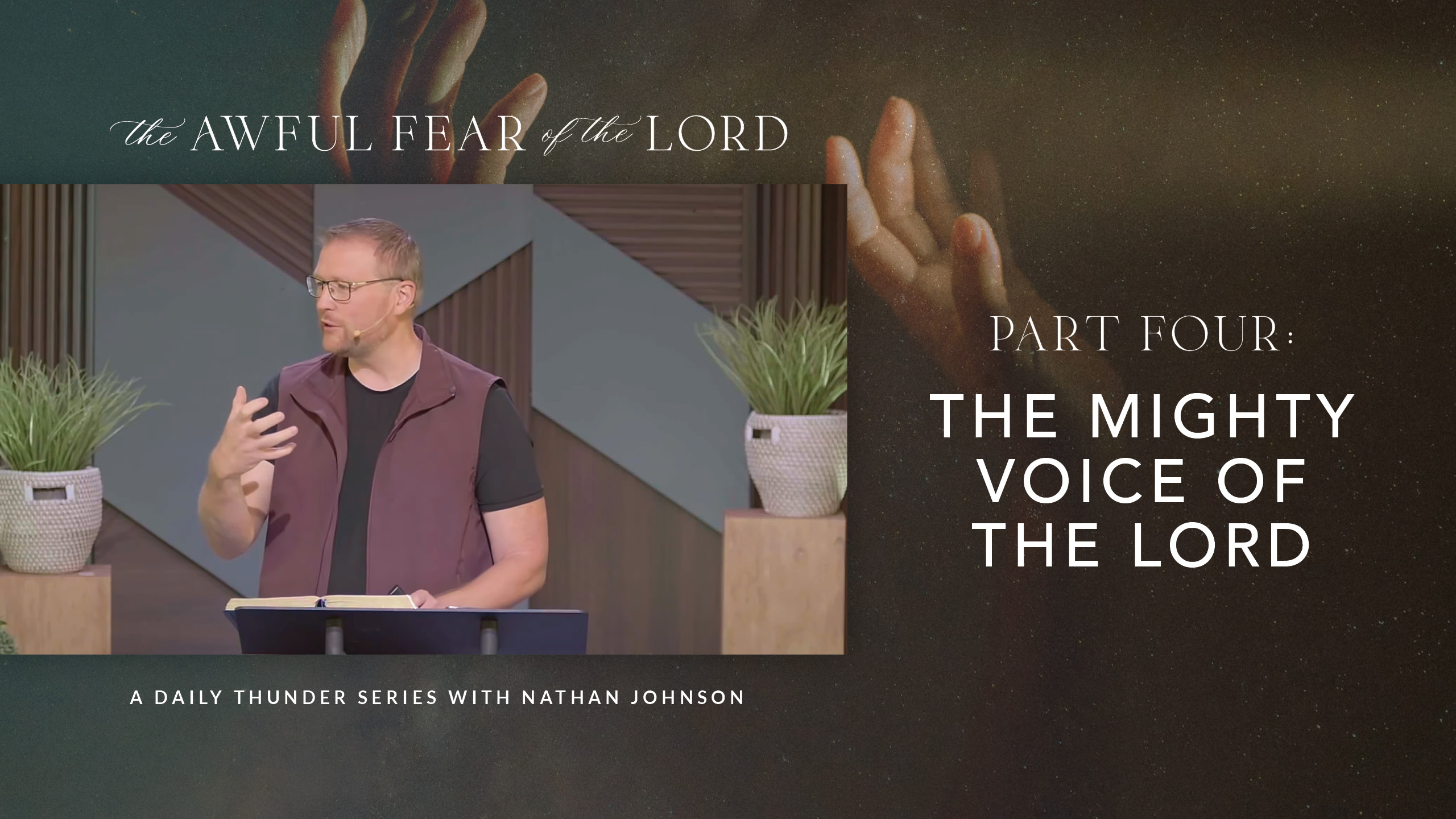 The Mighty Voice of the Lord