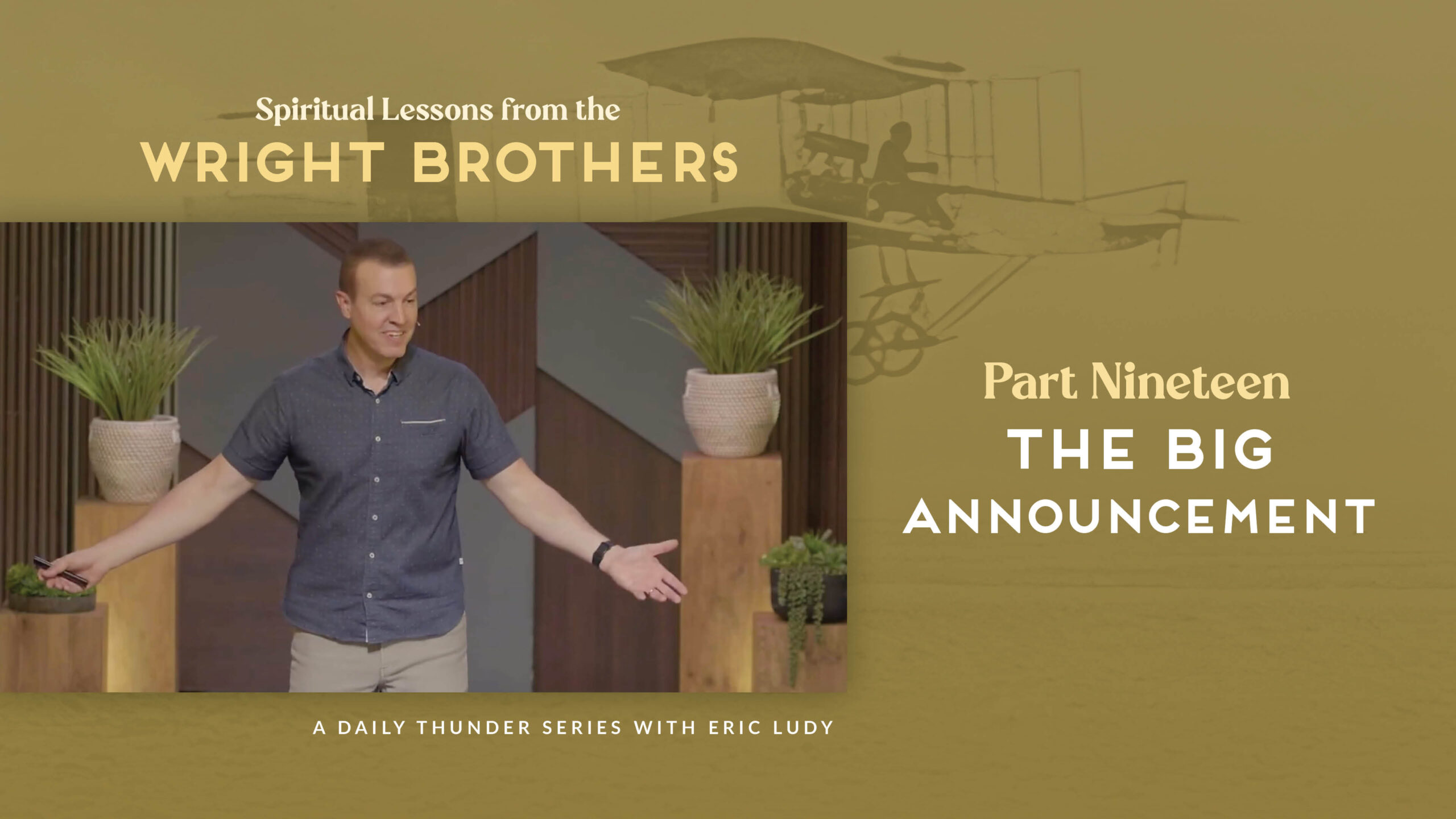 The Big Announcement