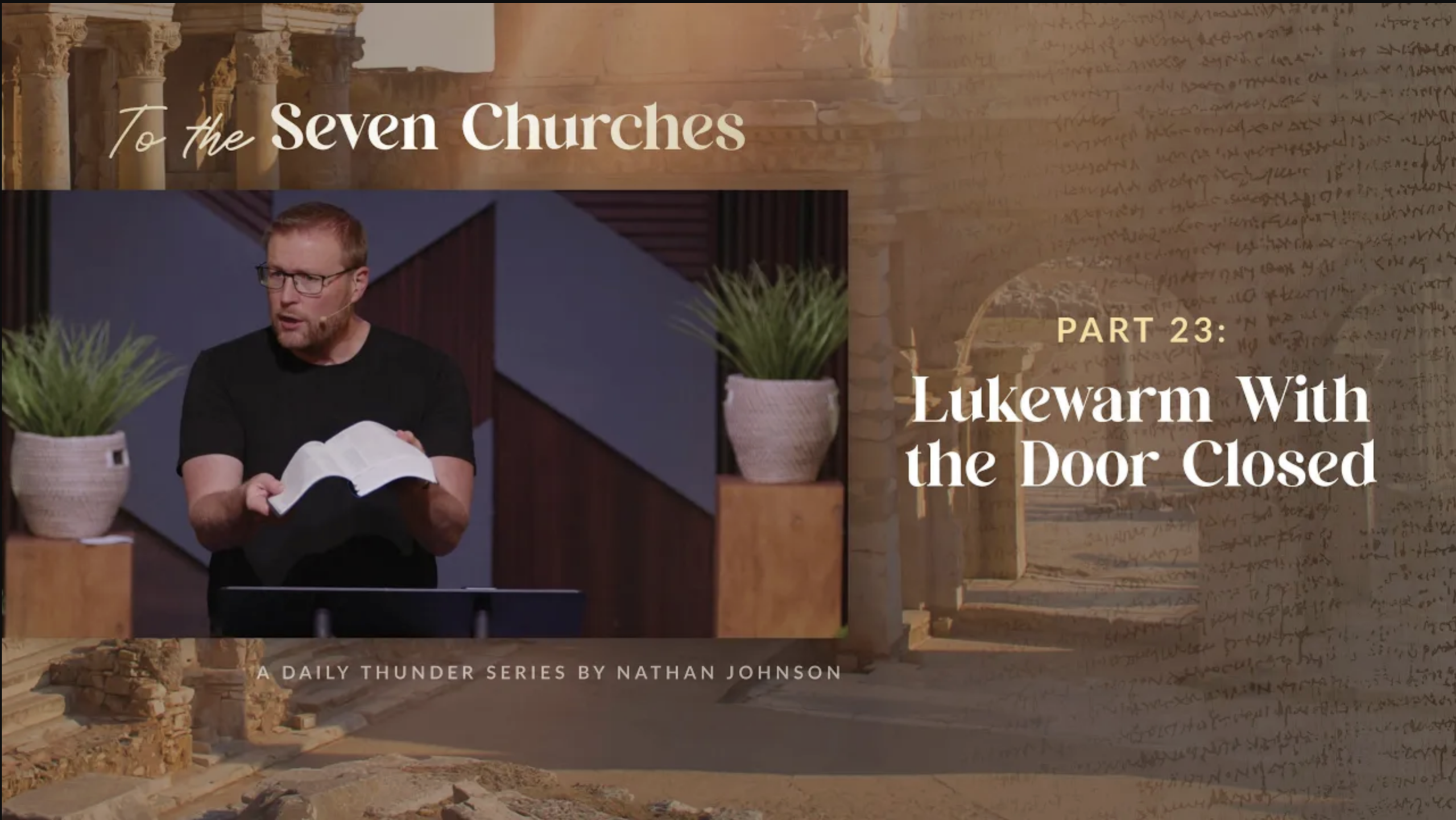 Lukewarm with the Door Closed