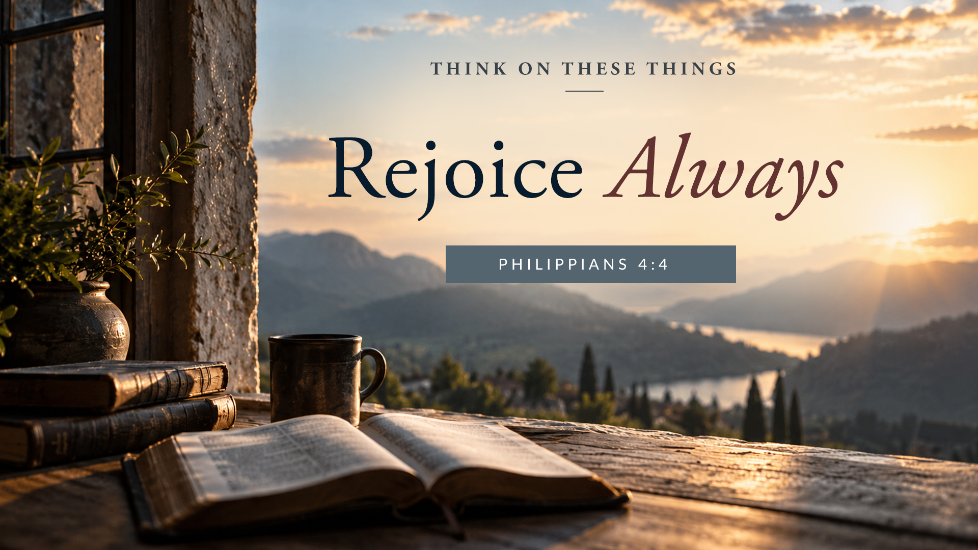 Again, I Will Say, Rejoice!